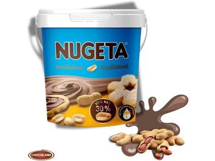 NUGETA arašidová bez palmového oleja 1 kg